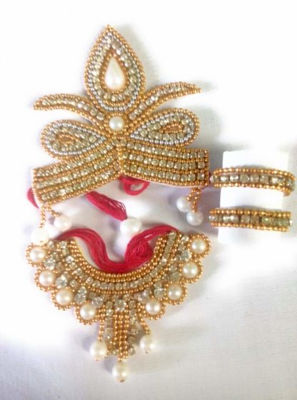 Laddu Gopal Handmade Jewellary Set